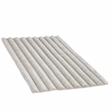 Apex Halı Linio 8055 Gri Peluş Kaymaz Taban Dekoratif Halı