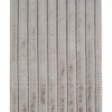 Apex Halı Linio 8055 Gri Peluş Kaymaz Taban Dekoratif Halı