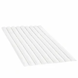 Apex Halı Linio 8051 Beyaz Peluş Kaymaz Taban Dekoratif Halı