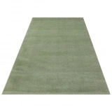 Hoom Rugs Shaggy 01 Green Modern Shaggy Halı