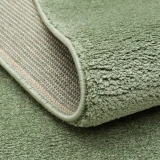 Hoom Rugs Shaggy 01 Green Modern Shaggy Halı