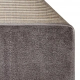 Hoom Rugs Bali Amorf 01 Antrasit Hav Toz Vermez Dekoratif Makine Halısı