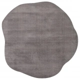 Hoom Rugs Bali Amorf 04 Antrasit Hav Toz Vermez Dekoratif Makine Halısı