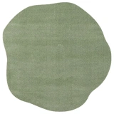 Hoom Rugs Bali Amorf 04 Green Hav Toz Vermez Dekoratif Makine Halısı