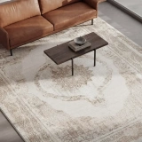 Hoom Rugs Doku 2106 Bej Modern Salon Halısı