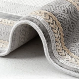 Hoom Rugs Natural 1705 Gri Sarı Klasik Salon Halısı