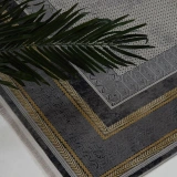 Hoom Rugs Natural 1705 Gri Sarı Klasik Salon Halısı