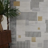 Hoom Rugs Natural 1709 Gri Sarı Klasik Salon Halısı