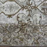 Hoom Rugs Arkaik PLZ 02 Kahve Etnik Renkli Vintage Makine Halısı