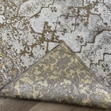 Hoom Rugs Arkaik PLZ 02 Kahve Etnik Renkli Vintage Makine Halısı