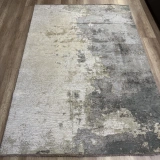 Hoom Rugs Arkaik PLZ 07 K.Antrasit Etnik Renkli Vintage Makine Halısı