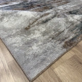 Hoom Rugs Arkaik PLZ 09 Kahve Etnik Renkli Vintage Makine Halısı