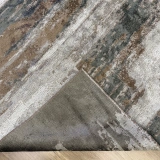 Hoom Rugs Arkaik PLZ 09 Kahve Etnik Renkli Vintage Makine Halısı