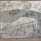 Hoom Rugs Arkaik PLZ 08 K.Antrasit Etnik Renkli Vintage Makine Halısı