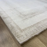Hoom Rugs Sembol 2904 Bej Akrilik Dayanıklı Makine Halısı