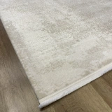 Hoom Rugs Sembol 2909 Bej Akrilik Dayanıklı Makine Halısı