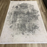 Hoom Rugs Sembol 2908 Gri Akrilik Dayanıklı Makine Halısı