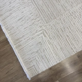 Hoom Rugs Sembol 2906 Krem Akrilik Dayanıklı Makine Halısı