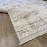 Hoom Rugs Sembol 2912 Bej Akrilik Dayanıklı Makine Halısı