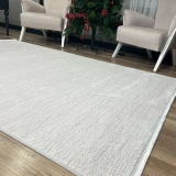 Apex Azur 6541 Açık Gri Modern Makina Halısı