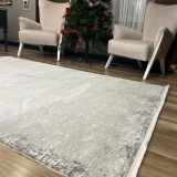 Apex Azur 6551 Gri Modern Makina Halısı