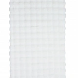 Apex Molecule Beyaz Peluş Post Halı