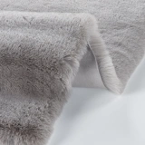 Apex Palma Gri Peluş Daire Halı