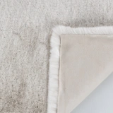 Apex Palma Krem Peluş Daire Halı