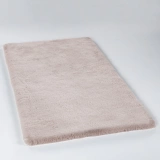 Apex Palma Pudra Peluş Daire Halı