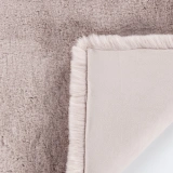 Apex Palma Pudra Peluş Daire Halı