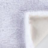 Apex Reiki Beyaz Peluş Daire Halı