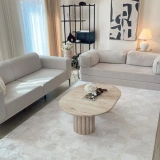 Apex Truva 6622 Bej Modern Makine Halısı