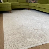 Apex Truva 6631 Krem Modern Makine Halısı