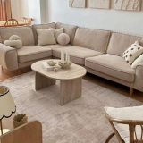 Apex Truva 6651 Bej Modern Makine Halısı