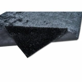 Apex Halı Vega Antrasit Peluş Dokulu Kaydırmaz Dekoratif Halı