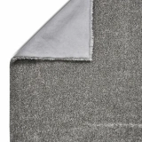 Apex Vega Gri Peluş Dokulu Kaydırmaz Dekoratif Halı