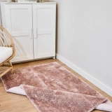 Apex Halı Vega Pudra Peluş Dokulu Kaydırmaz Dekoratif Halı