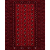 Eko Halı Buhari BHR 04 Red Yıkanabilir Kaymaz İnce Dokuma Halı