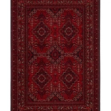 Eko Halı Buhari BHR 05 Red Yıkanabilir Kaymaz İnce Dokuma Halı