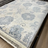 Eko Halı Fantacy 1525 Cream Blue El Dokuma Salon Halısı