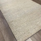 Eko Halı Flatweave Choti White Dekoratif Jüt Kilim