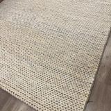 Eko Halı Flatweave Choti White Dekoratif Jüt Kilim