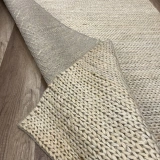 Eko Halı Flatweave Choti White Dekoratif Jüt Kilim