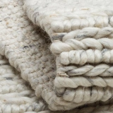 Eko Halı Jade JD 07 Light Grey Naturel Kazak Örgü Desenli El Dokuma Örgü Halı