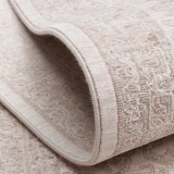 Eko Halı Mahal Mood 03 Cream Beige Polyester Akrilik Klasik Desenli Premium Salon Halısı