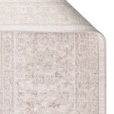 Eko Halı Mahal Mood 03 Cream Beige Polyester Akrilik Klasik Desenli Premium Salon Halısı