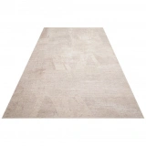 Eko Halı Mahal Mood 05 Beige Grey Polyester Akrilik Klasik Desenli Premium Salon Halısı