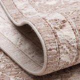 Eko Halı Mahal Mood 07 Beige Polyester Akrilik Klasik Desenli Premium Salon Halısı