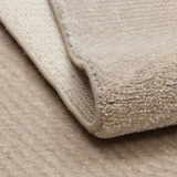 Eko Halı Majesty MJ 04 Beige Düz Desenli El Emeği ile Özel Tezgahlarda Üretilen Yün Viskon Tencel Uşak Halısı