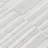 Eko Halı Mono Loop 01 Grey Sisal Görünümlü Bukleli Kaymaz Tabanlı Yıkanabilir Halı